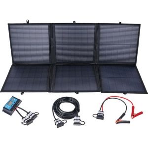 Drivetech4x4 120W Foldable Monocrystalline Solar Blanket Kit